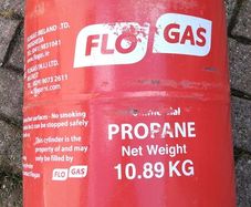 Flo Gas 10.90kg Propane Gas Cylinder Bottle (empty)