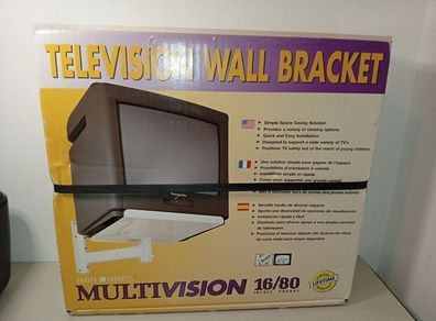 Haropa Products Multivision Black Television Wall Bracket 16" 80lbs unopened-collection swords dublin only