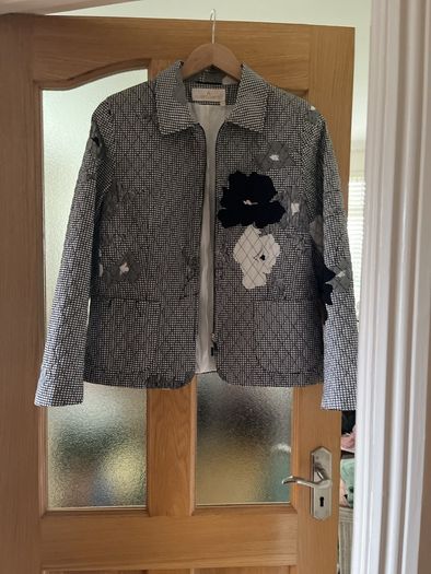 Ladies Auantagarde Patchwork quilted trendy jacket 12 size