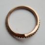 Pandora ALE  14K 585 Rose Gold Plated Metal Ring size L1/2 - 1,5g Image 7