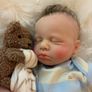 doll. Full silicon baby boy doll Image 4
