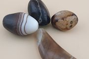 Vintage Suliemani Agate Natural Eyes Agate Bead Amulets