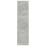 Wardrobe Concrete Grey 90x52x200 cm Chipboard Image 7