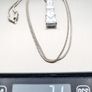 Silver Cubic Zirconia Necklace Image 8