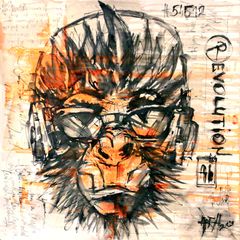 AI (R)Evolution 60x60cm Art On canvas