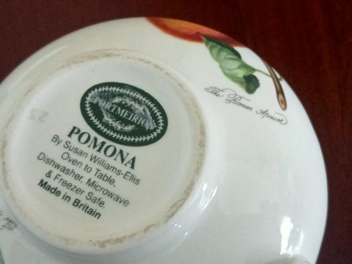 Portmeirion POMONA  3" The Roman Apricot Coffee Cup