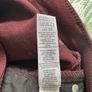 jeans burgundy straight leg jeans size 10 Image 4
