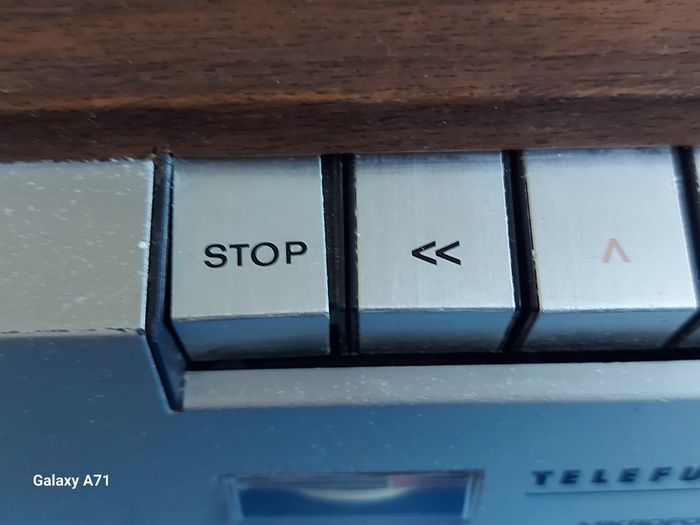Telefunken Cavatine 201, Mw, Lw Radio plus Tape Deck, German Model in German Language, Powers on and off