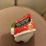 Chrismas pudding squeaky dog toy Image 2