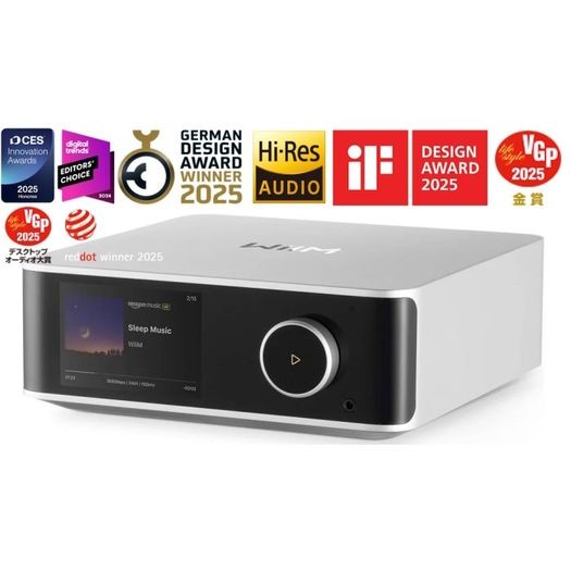 The very best Streamer you can buy for the money Wiim Ultra advanced ESS Sabre ES9038Q2M DAC chip new in box