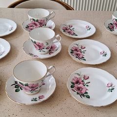 Royal Stuart 18 piece tea set