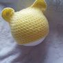 Handmade baby girls hat's 0-3 months Image 4