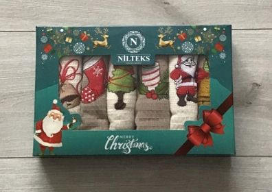 Set of Embroidered Kitchen Cloths 6 pcs. Christmas