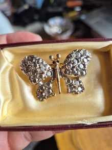 Irish Vintage Butterfly Brooch