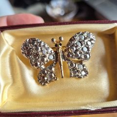 Irish Vintage Butterfly Brooch
