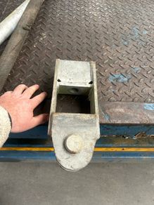 Galvaised attachments with pin