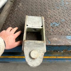 Galvaised attachments with pin