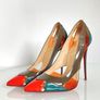 Christian Louboutin || UK 3.5 - UK 4 || Multi Colour Galata Heels Image 2