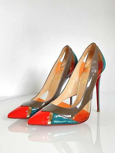 Christian Louboutin || UK 3.5 - UK 4 || Multi Colour Galata Heels