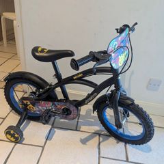 Batman Cruiser Kids Bike 14" with training wheels