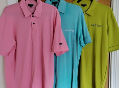 Galvin Green polo shirt L x3