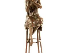 Bronze Statue- A Little Rouge, D.H. Chiparus