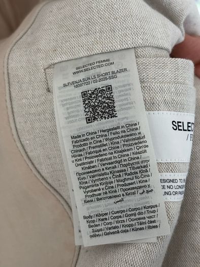 Selected Femme Short blazer Venja