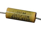 Mallory 150 Series Capacitor, 630V, 0.047uF