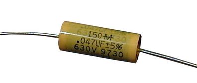 Mallory 150 Series Capacitor, 630V, 0.047uF