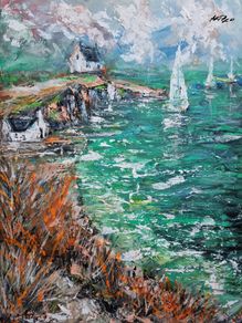 ArtH2O 2025 - Cliffs of Emerald Coast - Irish Seashore Sailing