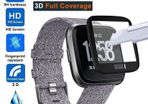 Full Coverage Edge Tempered Glass Screen Protector Cover for Fitbit Versa Watch