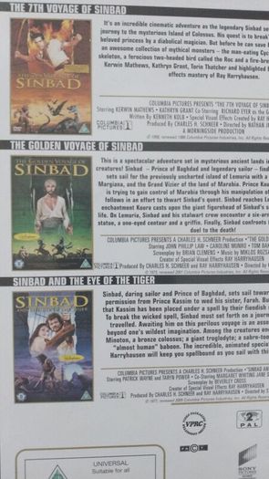 Sinbad 3 movie DVD BOX SET