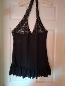 Mesh/lace lingerie