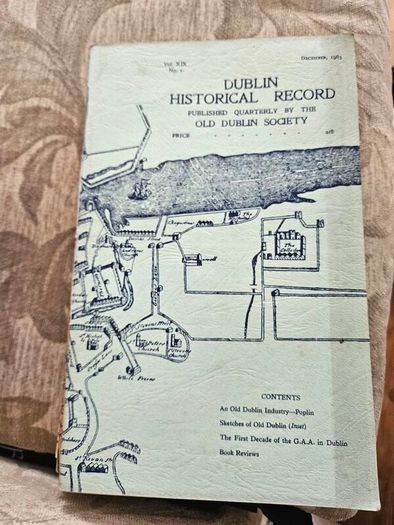Dublin Historical Records X 4. By The Old Dublin Society. First Edition Paperback In Good Condition.  See Photos For Same.