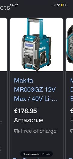Makita Radio
