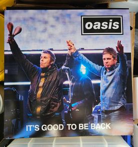 Oasis "It's Good To Be Back" Live Vinyl Album