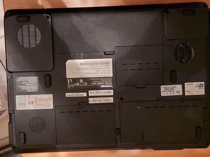 Toshiba Equium P200D-139 Model PSPBNE-004003KS, Windows 7, 2 GB ram, 100GB HDD, Chrome, and VLC for best movie experience