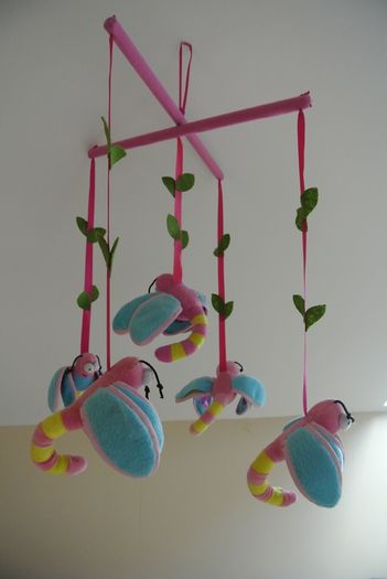 Bumble Bee Ceiling Mobile.