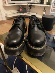 Doc marten platform shoes