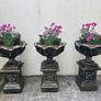 Garden planter on plinth antique Style Image 3