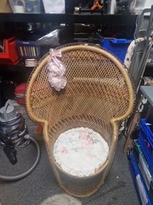 wicker chair