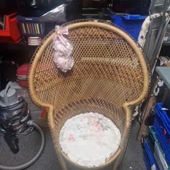 wicker chair