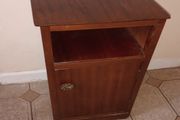 mid century teak locker