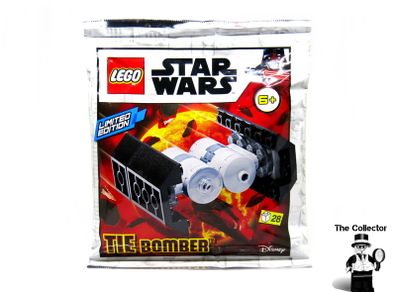 LEGO Star Wars Tie Bomber Foil Pack Polybag Limited Edition Brand New Sealed