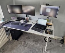 Ikea Trotten Desk White 160x80cm