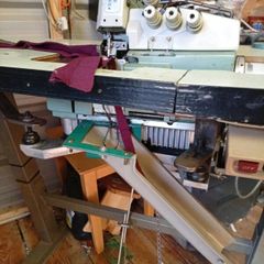 Industrial sewing overlocker