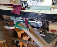 Industrial sewing overlocker