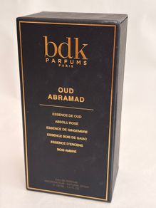 BDK Parfums Oud Abramad 100ml Approx. 80% Full