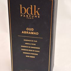 BDK Parfums Oud Abramad 100ml Approx. 80% Full