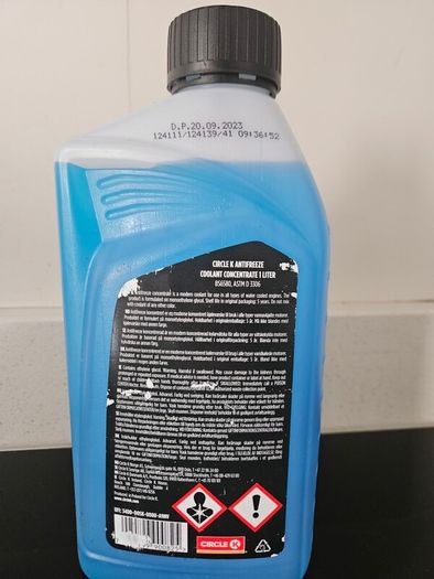 Antifreeze Coolant